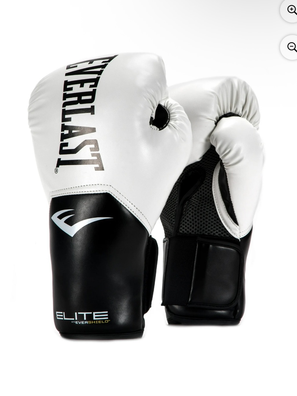 Everlast ProStyle Elite v2 Training Boxing Gloves, 12oz, White